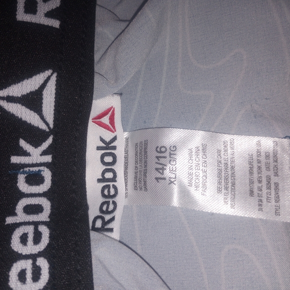 Reebok Kids Shorts - Black and Blue - Picture 3 of 5